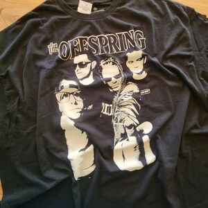 NWOT The Offspring Black & White Graphic Band Tee - 2X-3X